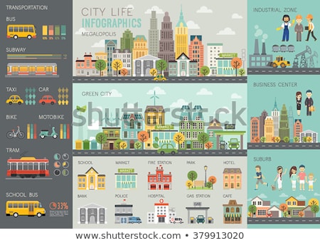 Stock photo: Modern Nature Infographic Elements