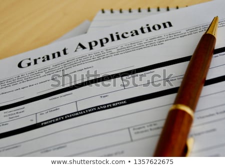 Stockfoto: Grant Application