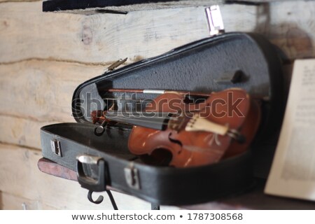 Foto stock: Old Violin