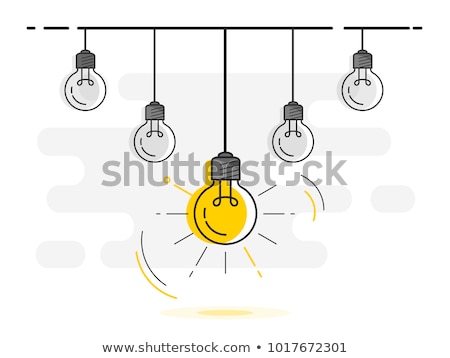 Foto stock: Insight Light Bulb Concept