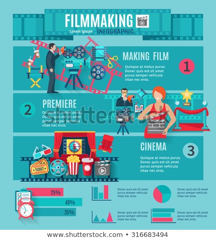 Stockfoto: Movie Infographics