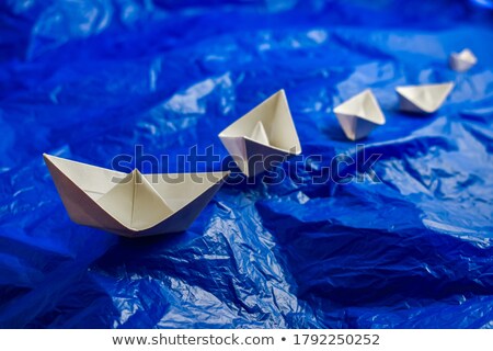 ストックフォト: Origami Paper Boat