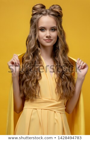 [[stock_photo]]: Young Pretty Girl With Hairstyle And Makeup