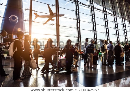 Stock fotó: Modern International Passenger Airport Building