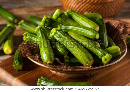 Foto stock: Fresh Green Organic Zucchini