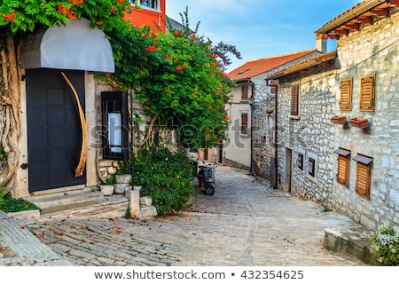 ストックフォト: Rovinjs Medieval Old Town Croatia