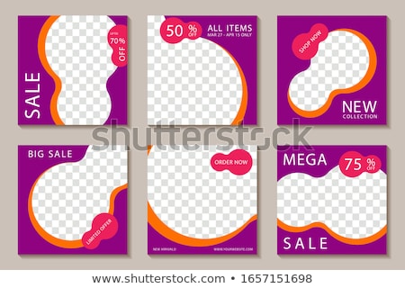 Сток-фото: Limited Collection Purple Vector Icon Button