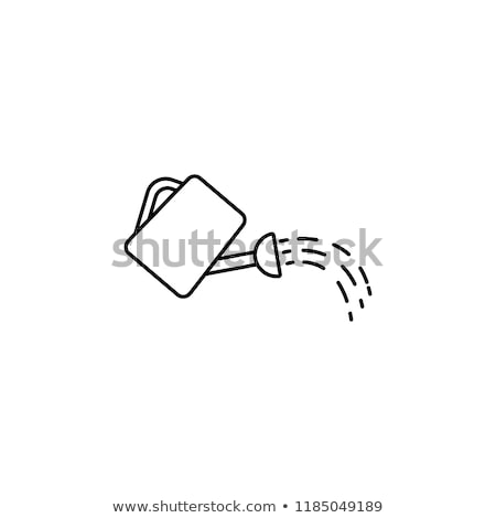 Foto stock: Watering Can Line Icon