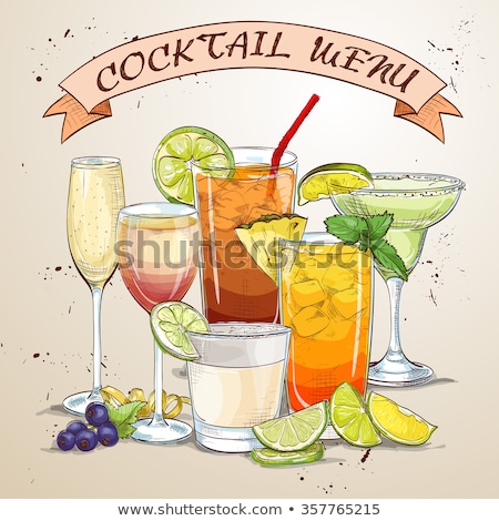 Stockfoto: New Era Drinks Coctail Set