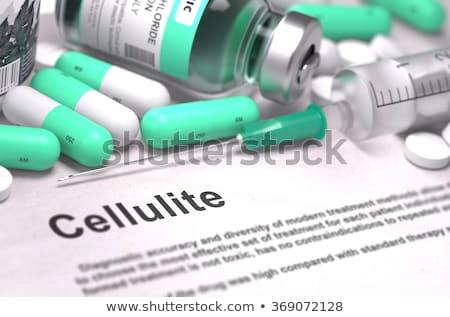 Сток-фото: Diagnosis - Cellulite Medicine Concept 3d Illustration