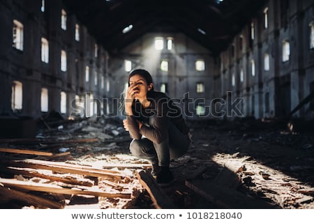 Foto stock: Work Destroys Life