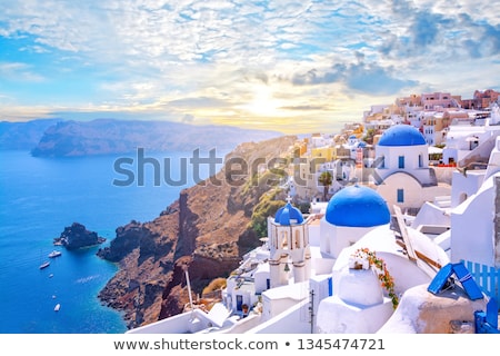 Stok fotoğraf: Greek Holiday Resort