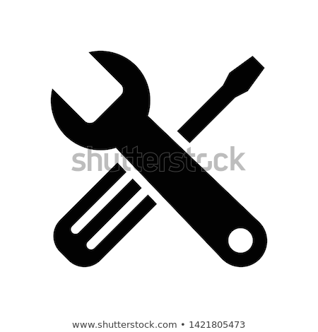 Stock photo: Wrench And Screwdriver