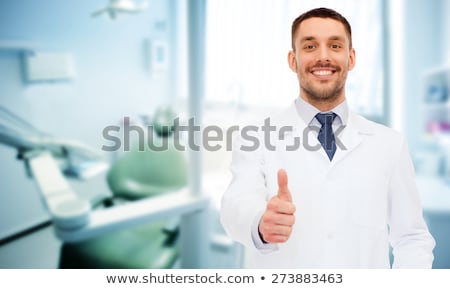 Stock fotó: Dentist Thumb Up