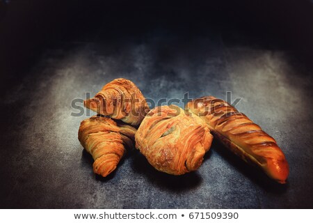 Сток-фото: Pain Au Chocolate Coffee