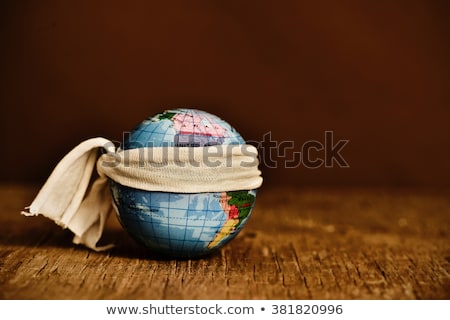 Globe With Bandage Foto stock © nito