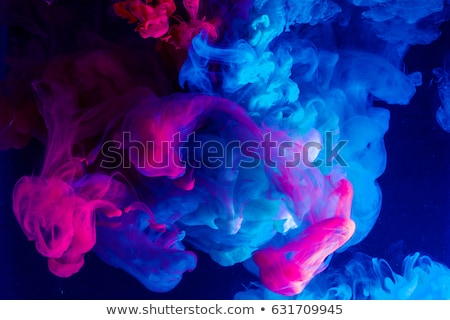 Stock foto: Smoke Liquid Ink In Water