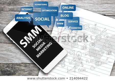 ストックフォト: Social Media Marketing Acronym