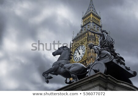 ストックフォト: Boadicea Statue And London Eye