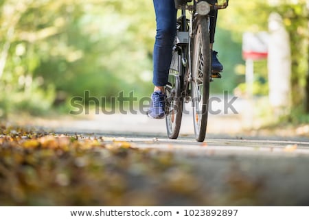 Foto stock: Bicycle Path