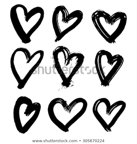 Stock photo: Painted Heart