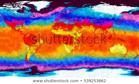 Foto stock: Global Temperature