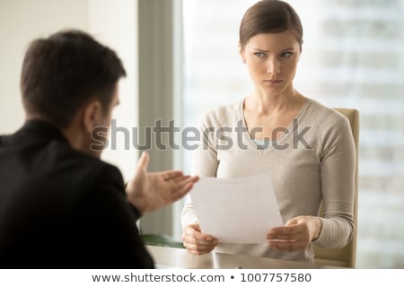 Stockfoto: Suspicious Businessman