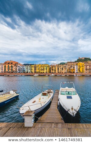 Stock photo: City Bosa Oristano Sardinia Italy