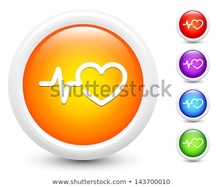 [[stock_photo]]: Hospital Health Orange Vector Button Icon Design Set