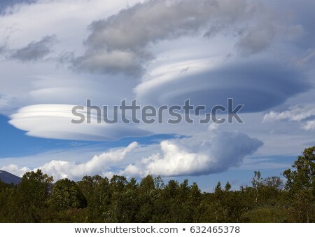 Foto d'archivio: Strange Clouds In The Sky