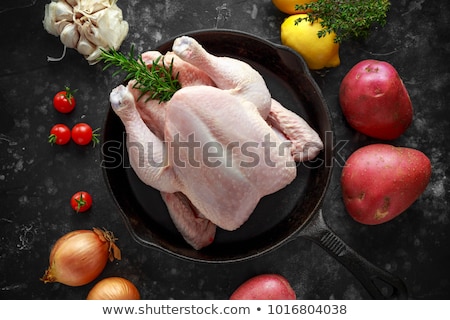 Stock photo: Raw Chicken Ready To Roast