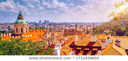 Stok fotoğraf: View On Prague Chimes