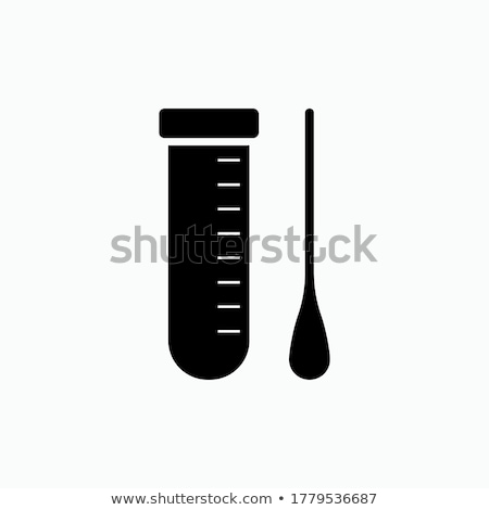 Сток-фото: Human Dna Testing Icon Vector Outline Illustration