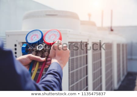 Foto stock: Air Condenser