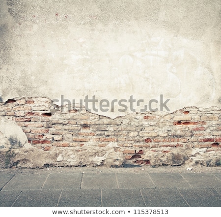 Foto stock: Aged Street Wall