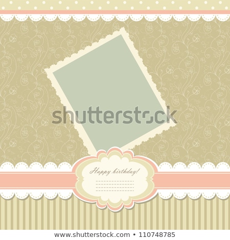 Сток-фото: Greeting Card Template Eps 8