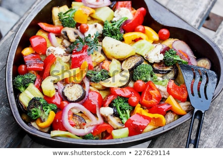 Stock fotó: Colorful Vegetables Ragout