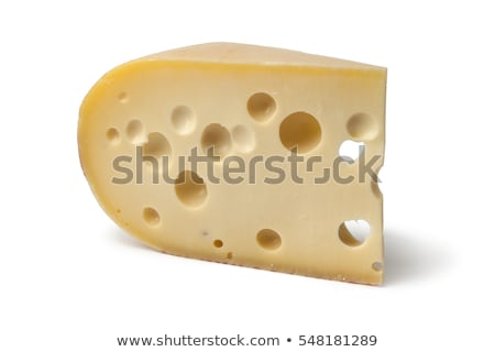 Stockfoto: Wedge Of Swiss Cheese