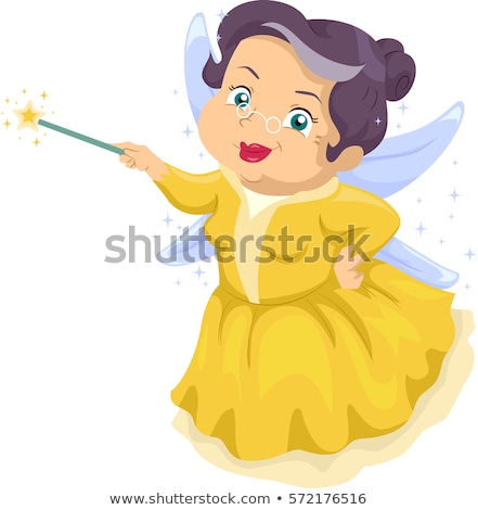 Stock fotó: Senior Girl Fairy Costume