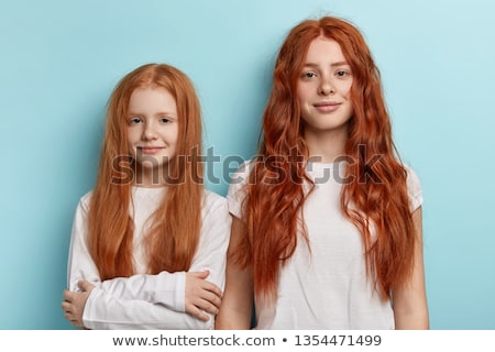 Zdjęcia stock: Red Hair Sisters