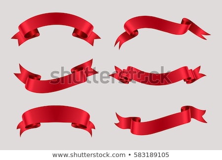 Zdjęcia stock: Gifts Red Ribbons Banner