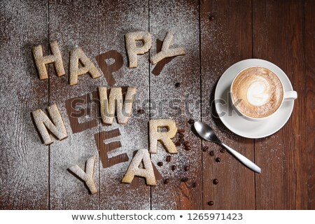 Stock photo: Ginger Cookie And Coffee