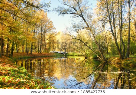 Сток-фото: Autumn Morning At Alexander Park