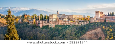 Arab Palace In Granada Stockfoto © LucVi