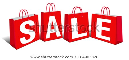 [[stock_photo]]: Web Sale Banner Shopping Bags Carrier Bags Icons Symbols