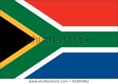 Foto stock: Flag Of South Africa