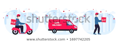 [[stock_photo]]: Delivering Car Icon