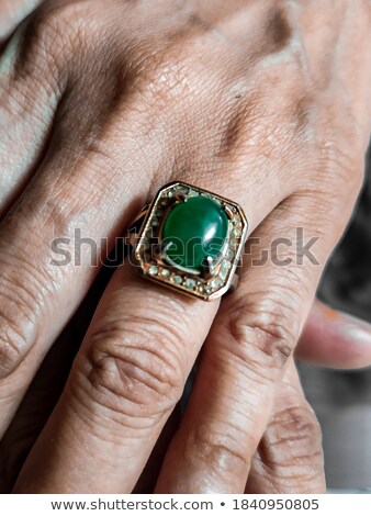 [[stock_photo]]: Bride Hands With Agate Ring