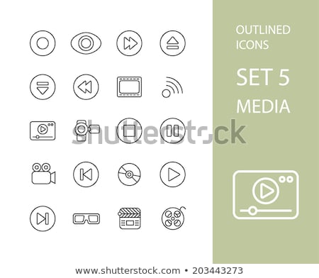 [[stock_photo]]: Outline Icons Thin Flat Design Modern Line Stroke Style