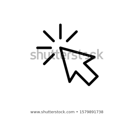 Stok fotoğraf: Point Arrow Icon Click Symbol Vector